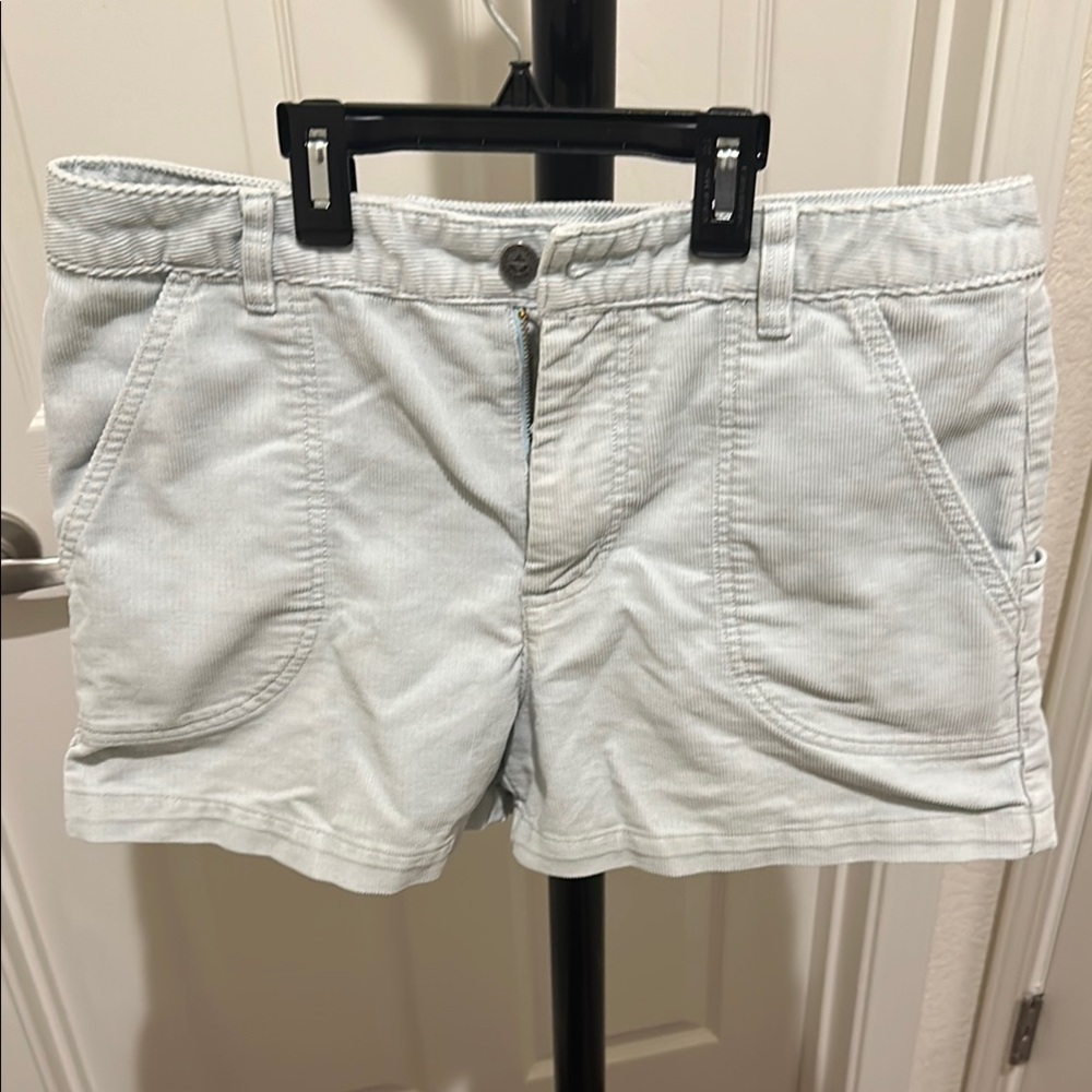 Patagonia Light Gray Organic Cotton Cargo Shorts